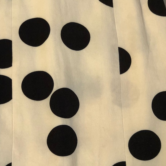 Super Hot Banana Republic Sloan Polka Dot Dress - Picture 8 of 9